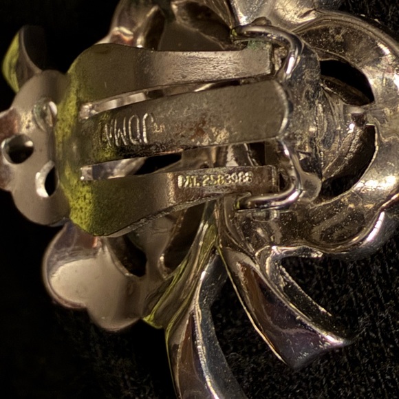 Art Deco Rhinestone Necklace & Jomaz Rhinestone Clip Earrings - Picture 9 of 9